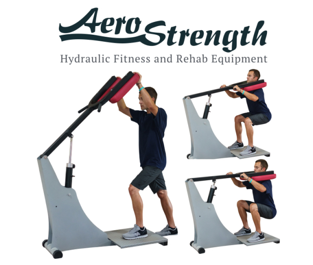 speed strength train hydraulic squat jump hydra gym machine