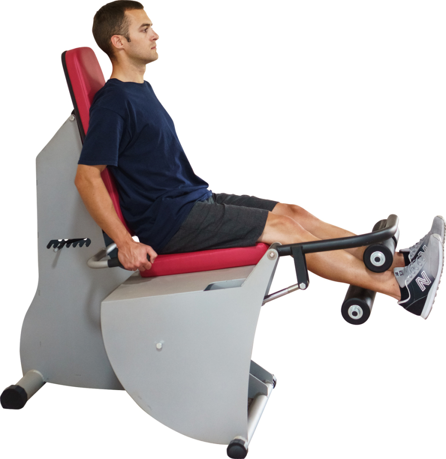 Hydraulic Exercise Machine for Leg Extensions and Leg Curls - Fast Fun